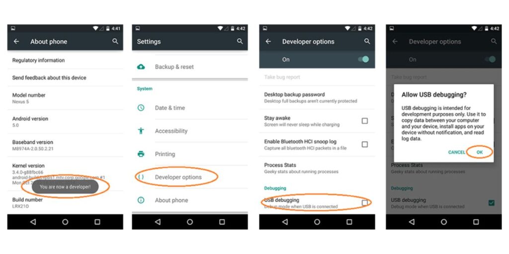 Phone Settings or Mode