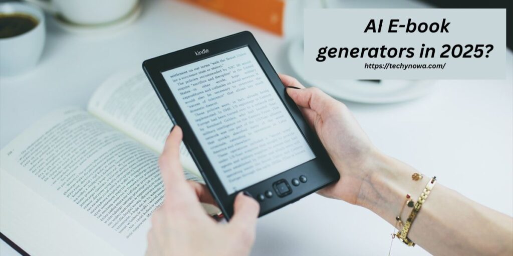 What are the best AI E-book generators in 2025?
