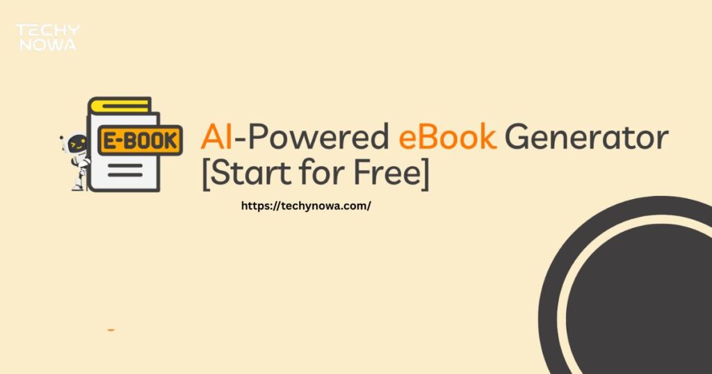 What is an AI ebook generator?