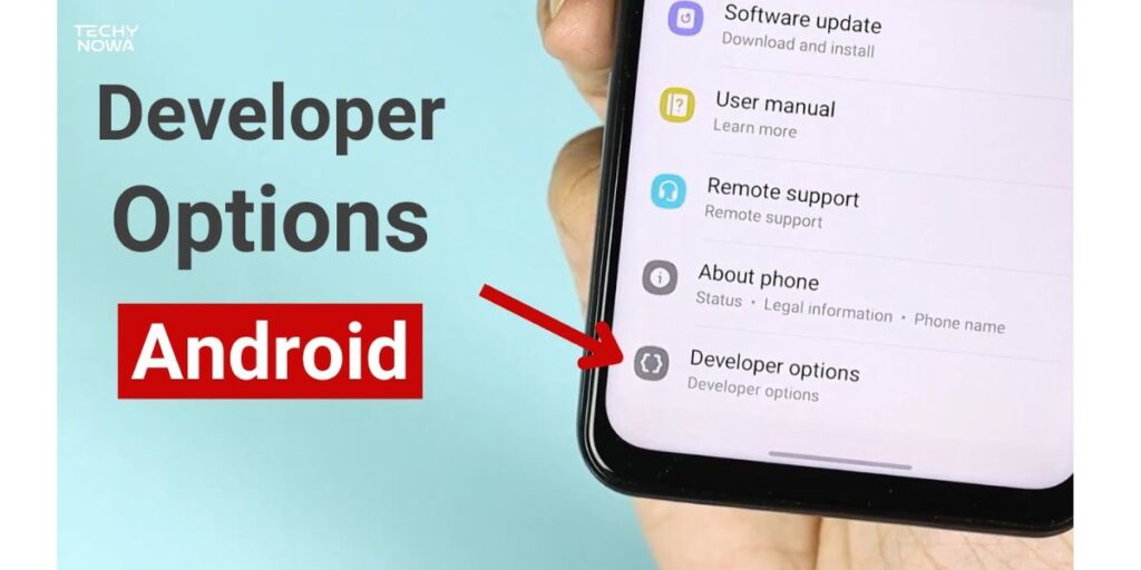 Enable Developer options