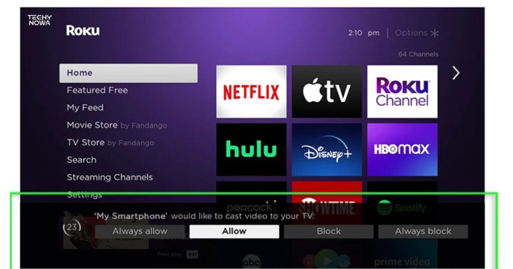 How to cancel Apple TV on Roku?