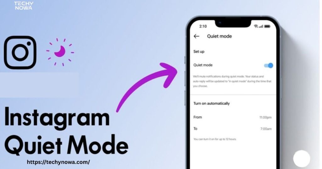 What is the Quiet mode on Instagram?