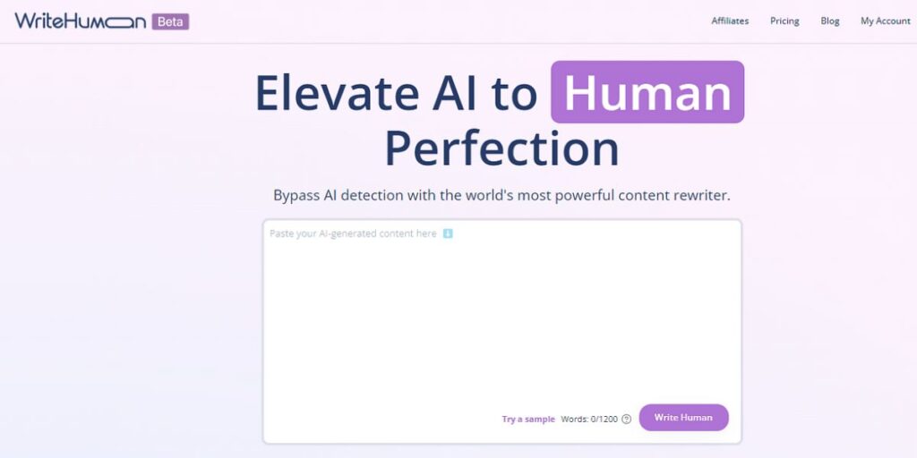 WriteHuman: The AI Humanizer to Bypass AI Detectors with SEO-rich Content