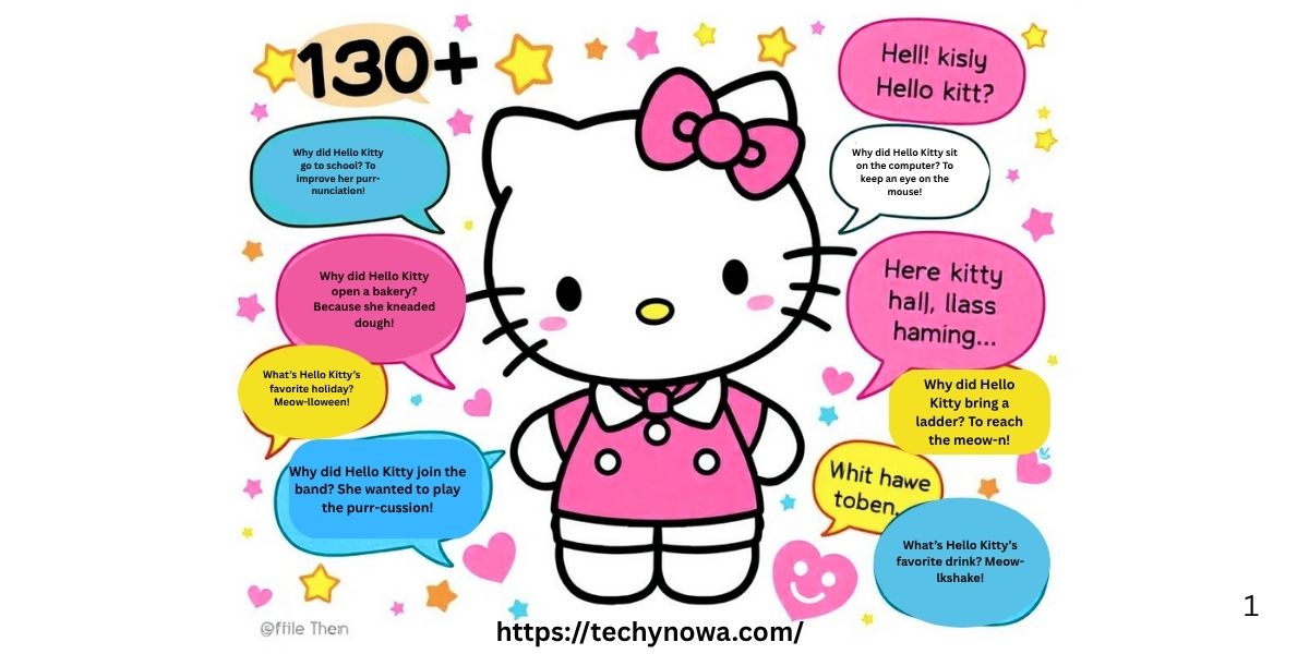 130+ Funny Hello Kitty Puns & Jokes One Liner (2025)