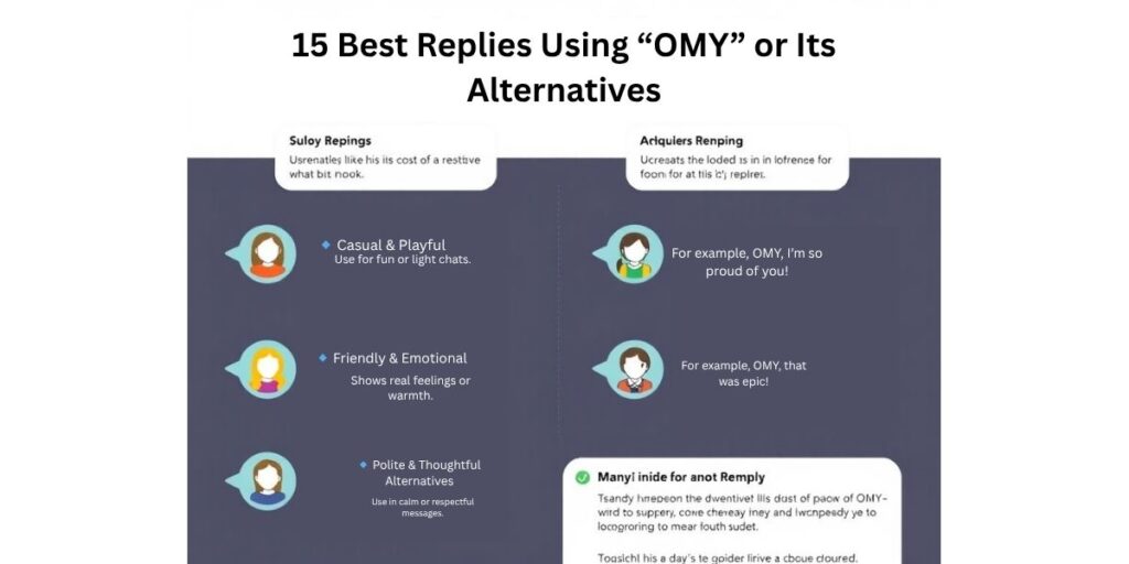 15 Best Replies Using “OMY” or Its Alternatives