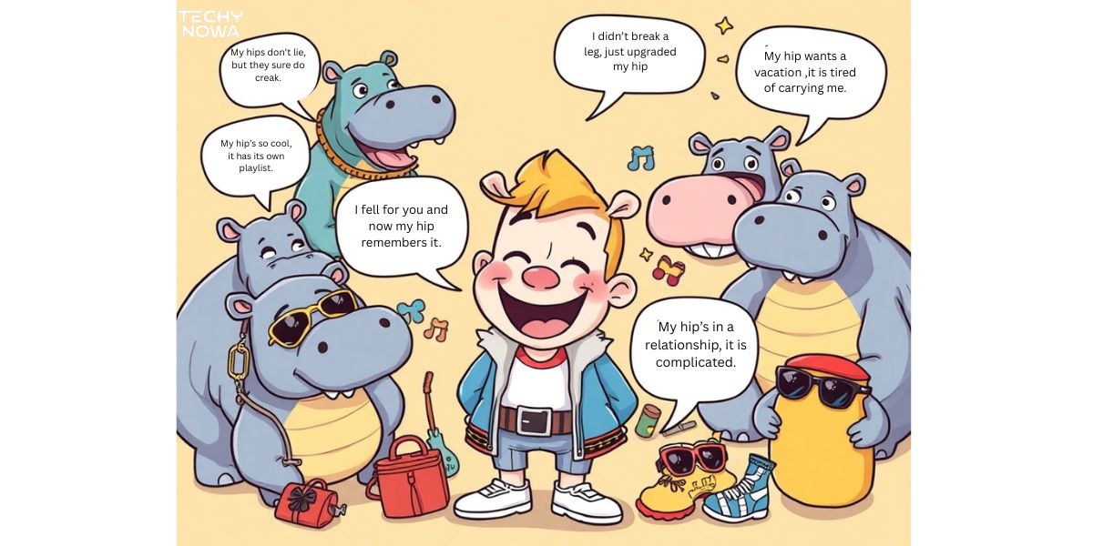 165+ Funny Hip Puns & Jokes One Liner (2025)