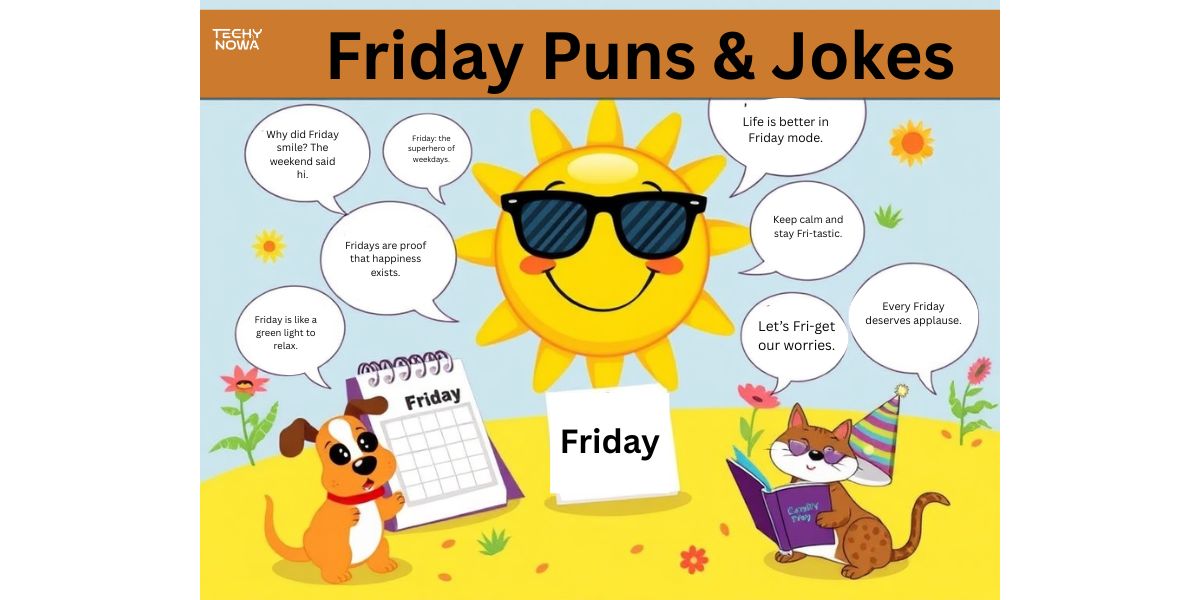 175+ Funny Friday Puns & Jokes One Liner (2025)