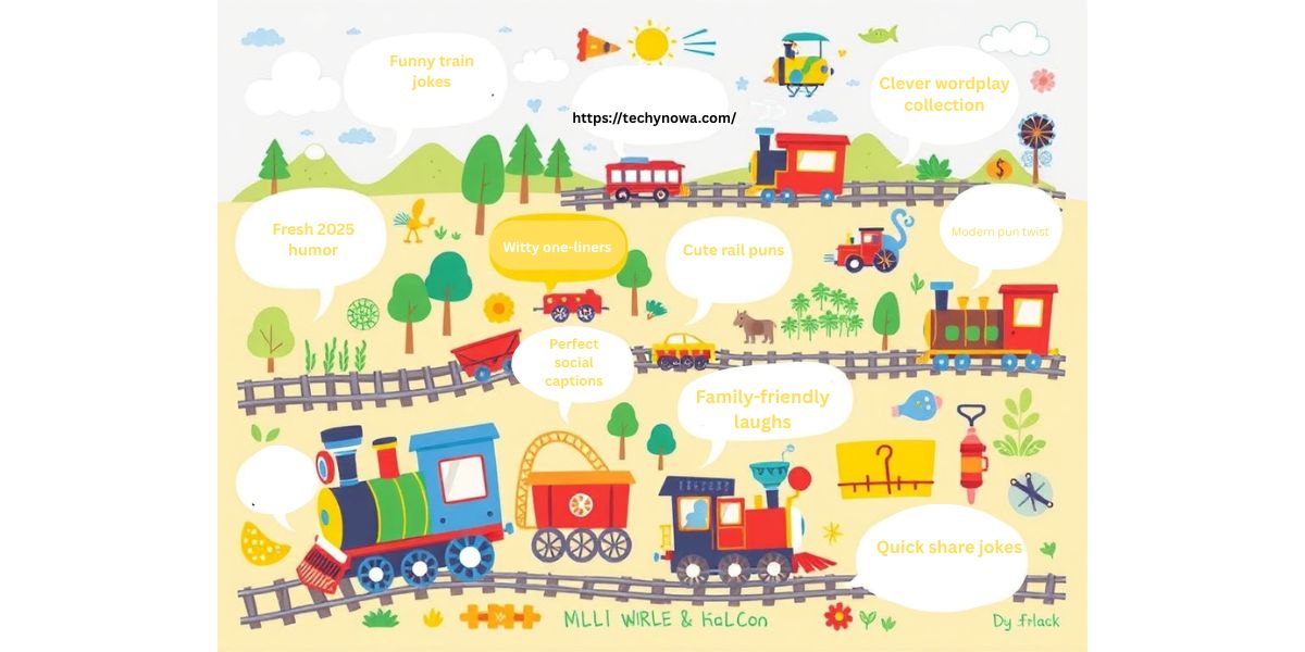 250+ Funny Train Puns & Jokes One Liner (2025)