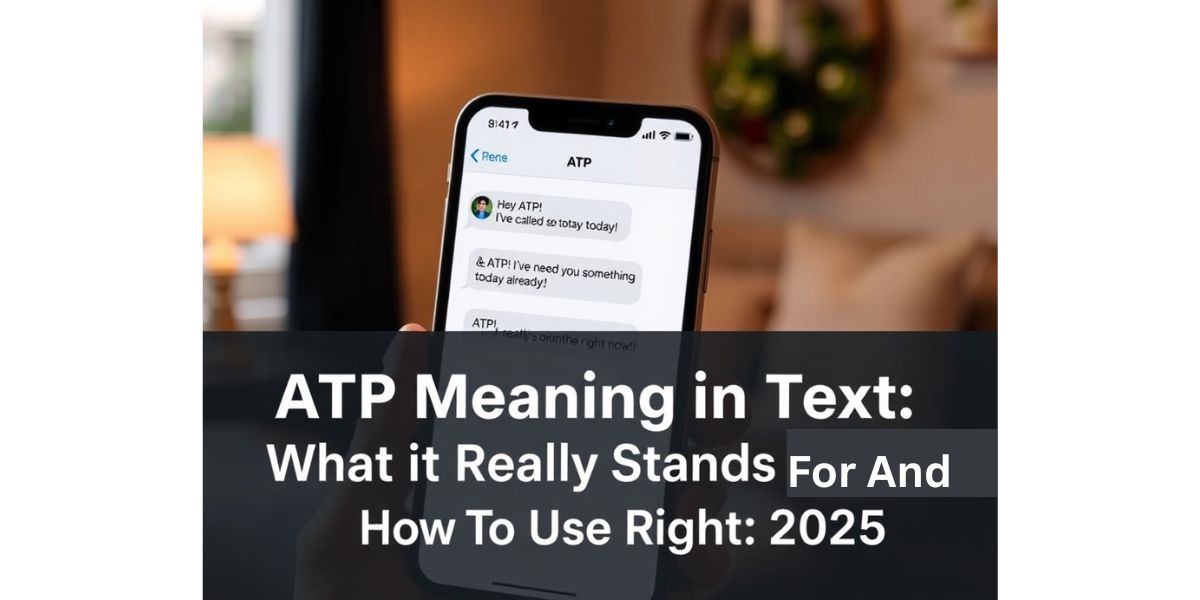 ATP Meaning In Text: What It Really Stands For And How To Use It Right 2025