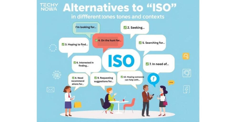 Alternatives to “ISO” in Different Tones and Contexts