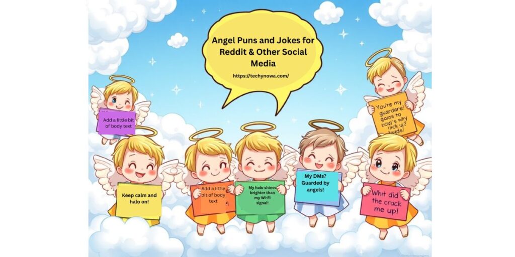 Angel Puns and Jokes for Reddit & Other Social Media