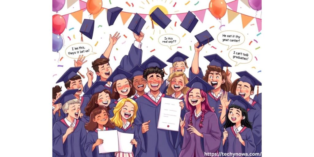 Captivating Graduation Giggles