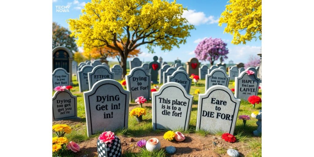 Cemetery Jokes – Dying to Get In!