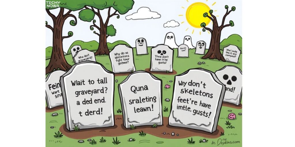 Cemetery QnA Quip – QnA Jokes & Puns about Cemetery