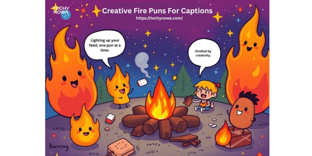 Creative Fire Puns For Captions