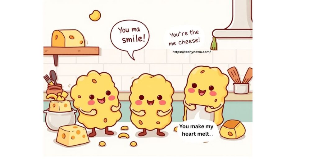 Cute Mac and Cheese Puns