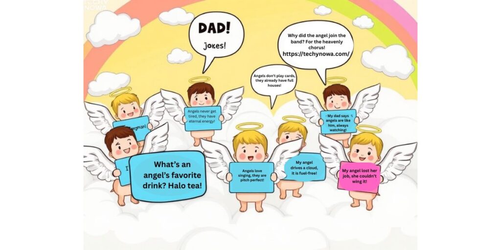 Dad Jokes About Angel: Pun-Filled Quips