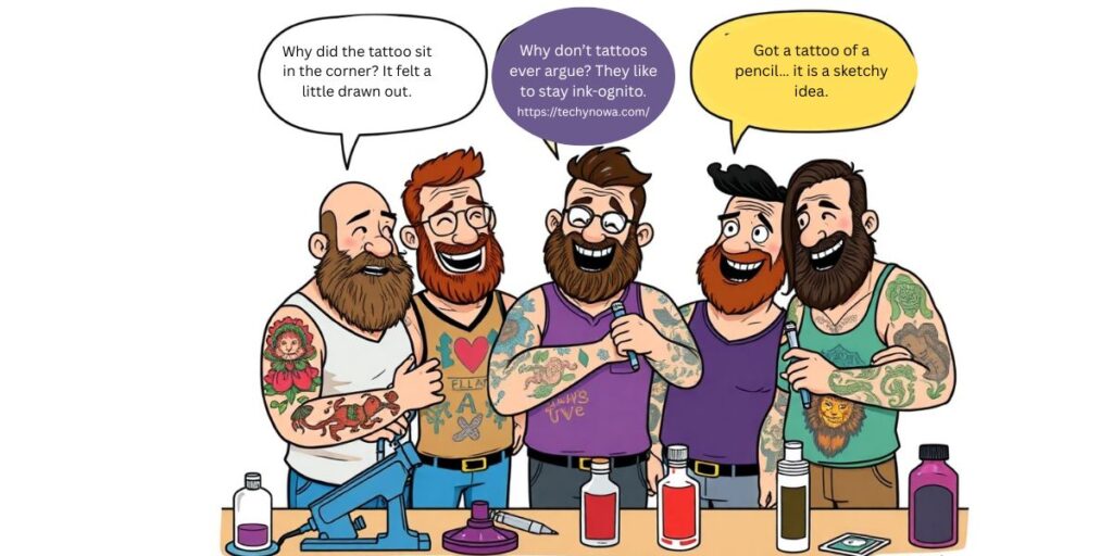 Dad Jokes About Tattoo: Pun-Filled Quips