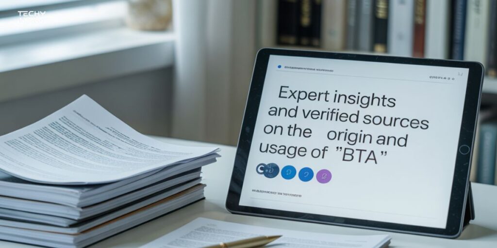Expert Insights and Verified Sources on the Origin and Usage of “BTA”