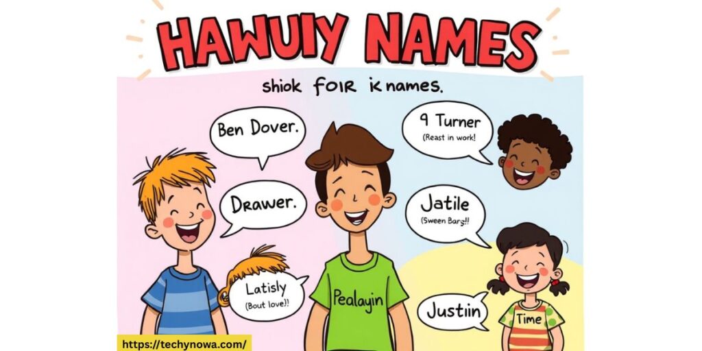 Funny Names Like Ben Dover for Kids