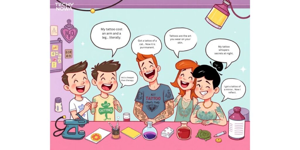 Funny Tattoo One-Liner Jokes – Short & Funny Tattoo Jokes