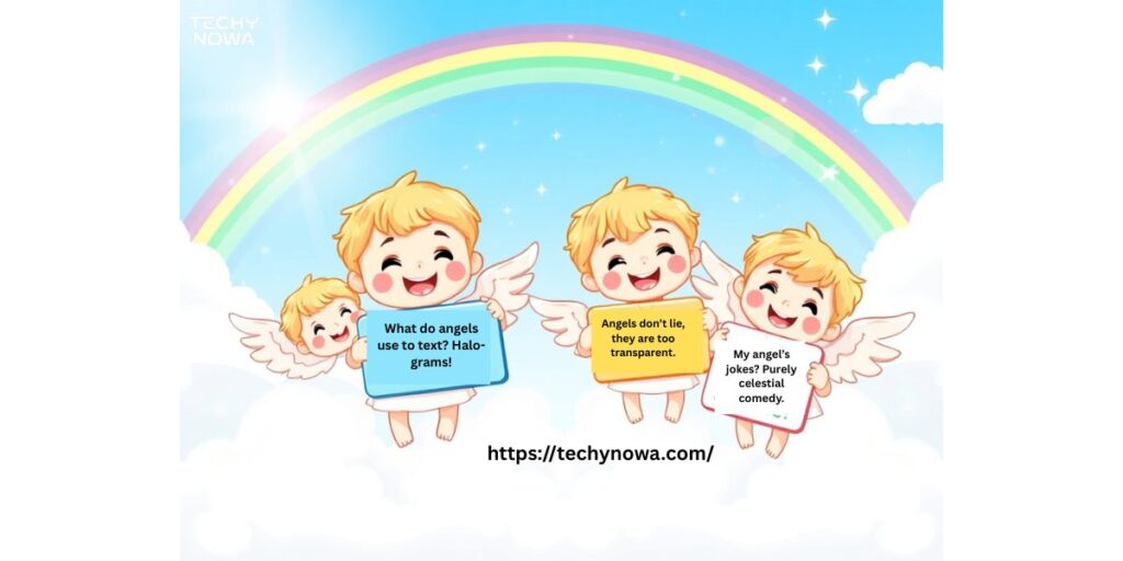 Heavenly Humor: Angelic Wordplay