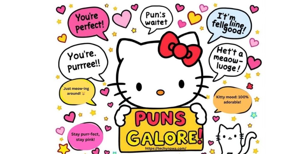 Hello Kitty Puns Captions