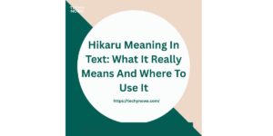 Hikaru Meaning In Text: What It Really Means And Where To Use It