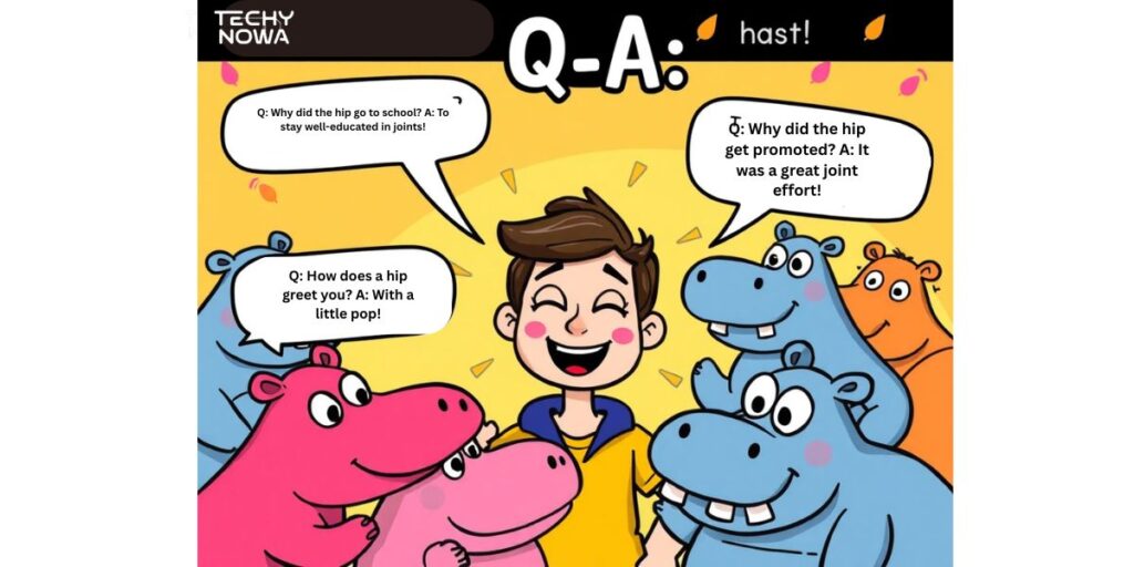 Hip QnA Quip – Q&A Jokes & Puns about Hip