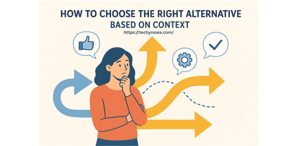 How to Choose the Right Alternative Based on Context