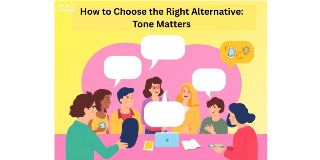 How to Choose the Right Alternative: Tone Matters