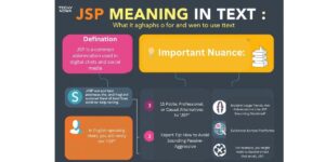 JSP Meaning In Text: What It Really Stands For And When To Use It 2025