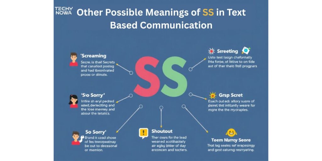 Other Possible Meanings of SS in Text-Based Communication
