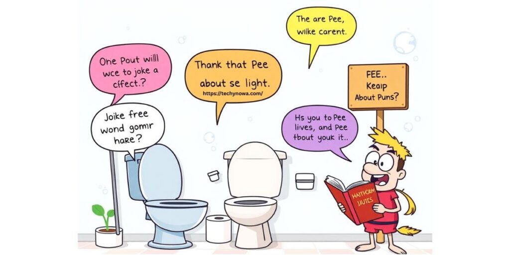 Pee QnA Quip – QnA Jokes & Puns about Pee