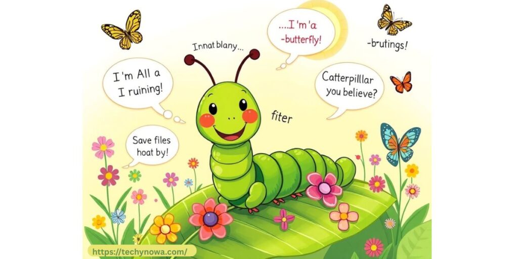 Punny Wordplay Involving Caterpillars