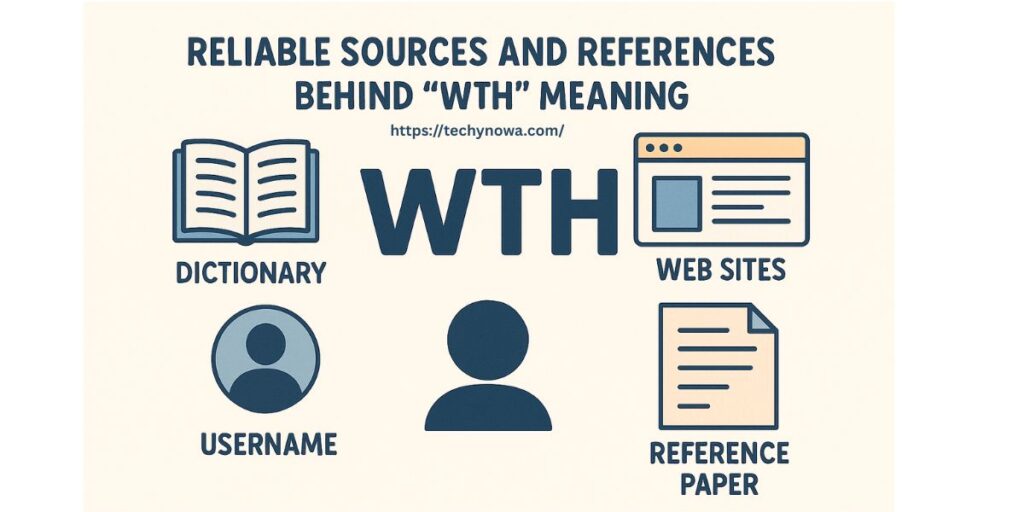 Reliable Sources and References Behind “WTH” Meaning