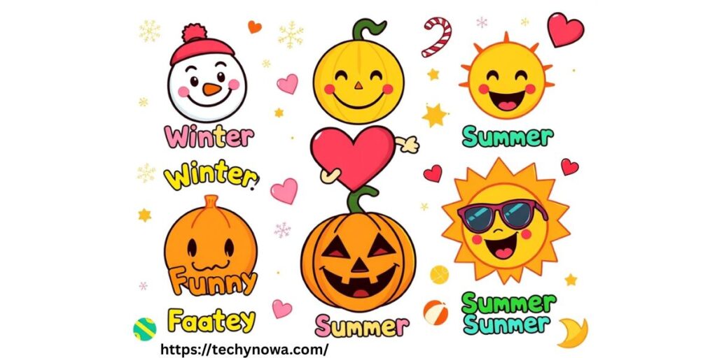 Seasonal Emoji Puns for Holidays