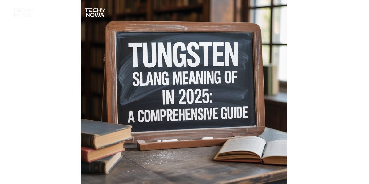 Tungsten Slang Meaning Of In 2025: A Comprehensive Guide