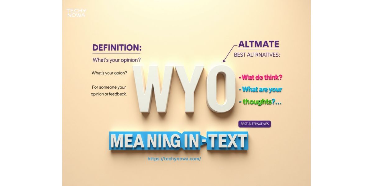 WYO Meaning In Text: Definition, Usage And Best Alternatives For Every Situation