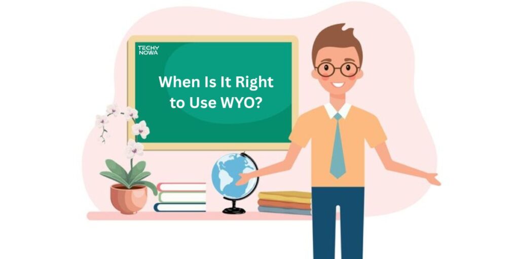 When Is It Right to Use WYO?