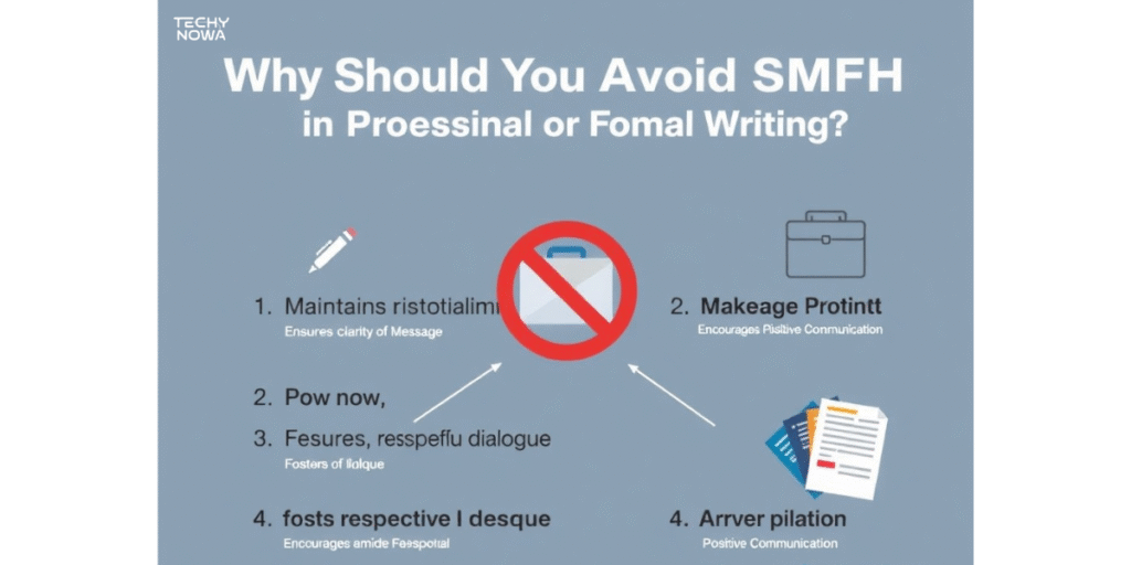 Why Should You Avoid SMFH in Professional or Formal Writing?