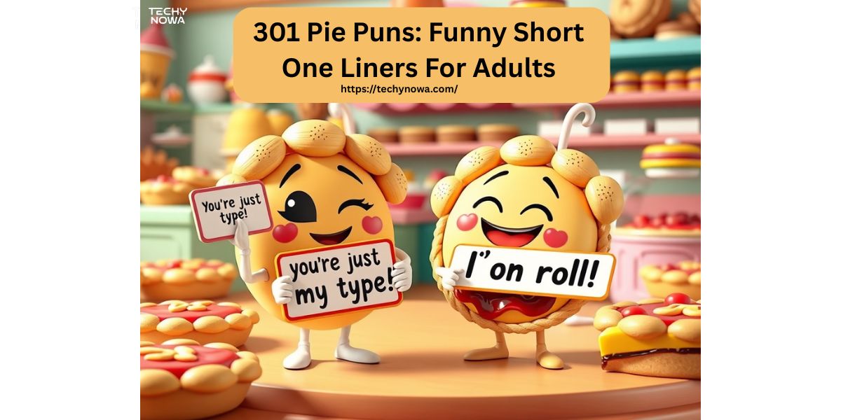 301 Pie Puns: Funny Short One Liners For Adults
