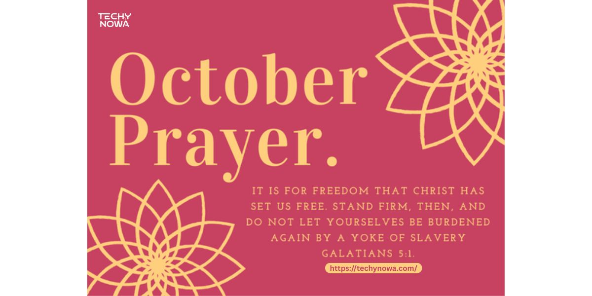 90 Happy New Month Prayer Messages For October 2025