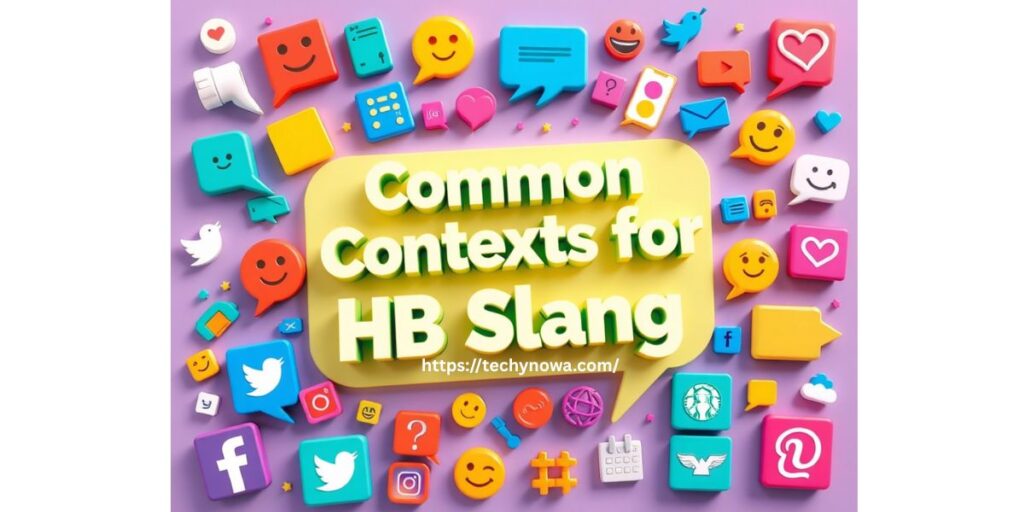 Common Contexts for HB Slang