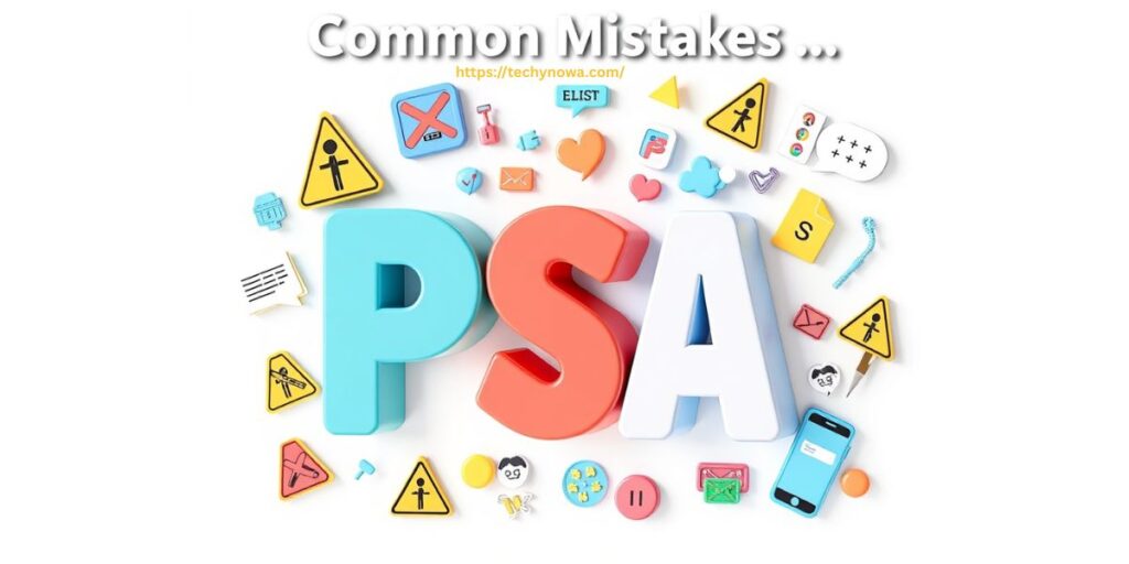 Common Mistakes With PSA