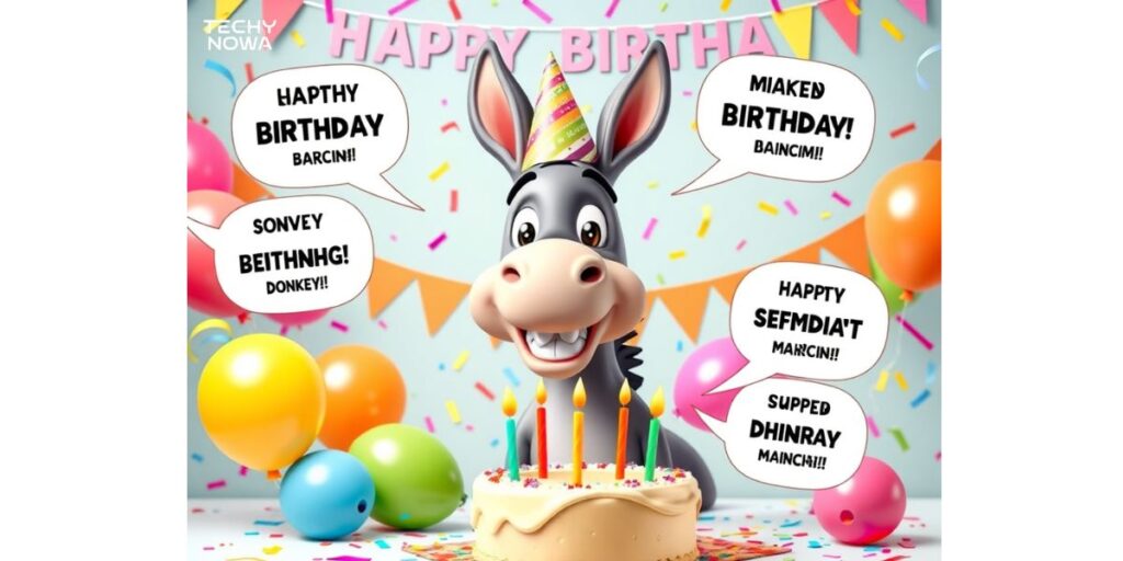 Donkey Birthday Puns