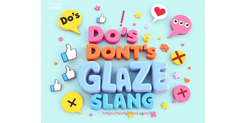 Do’s and Don’ts of Using Glaze Slang