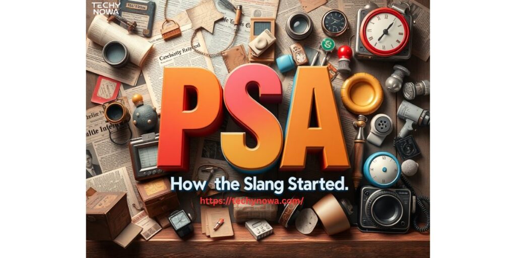 PSA Origin (How the Slang Started)
