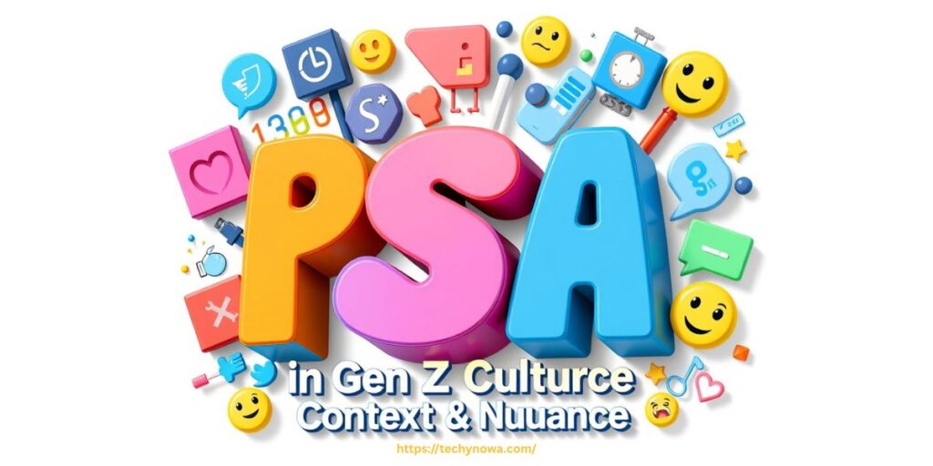 PSA in Gen Z Culture (Context & Nuance)
