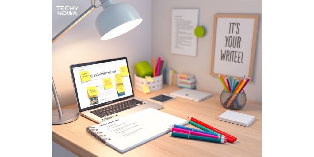 Steps to Start Writing on GravityInternet.net